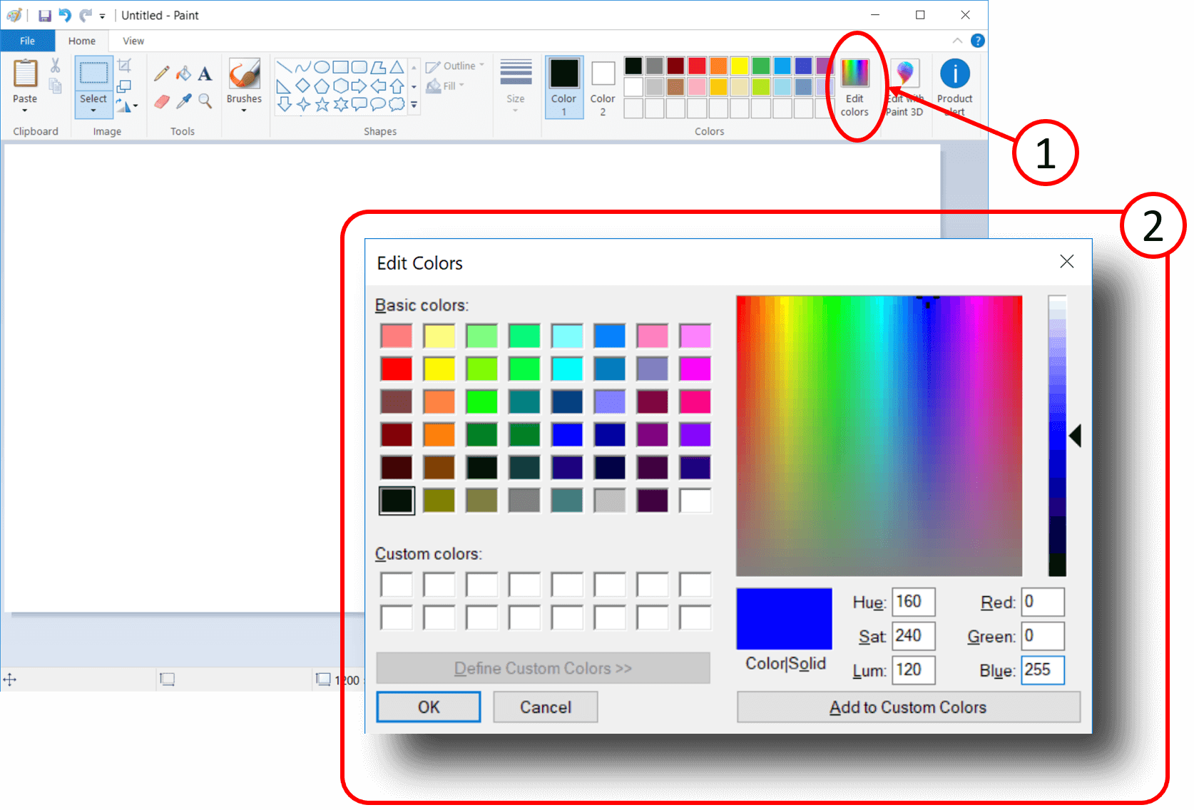 How To Match A Color In Microsoft Paint at Clayton Taylor blog